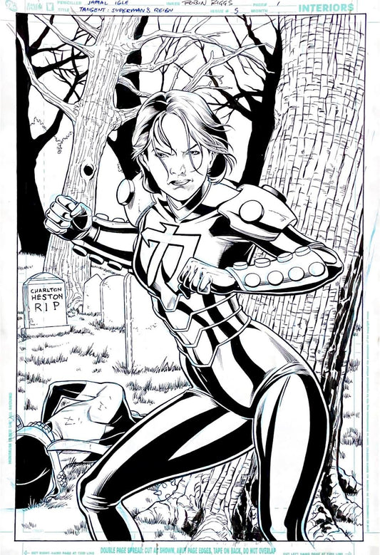 Jamal Igle- Tangent: Superman's Reign  - Issue 5 - Page 1
