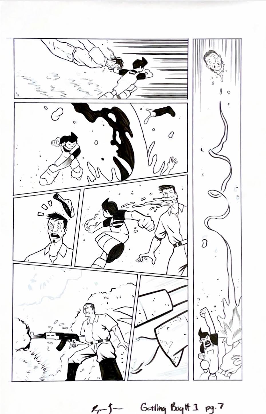 Raymar Brunson - GATLING BOY - Issue#1 Page#7