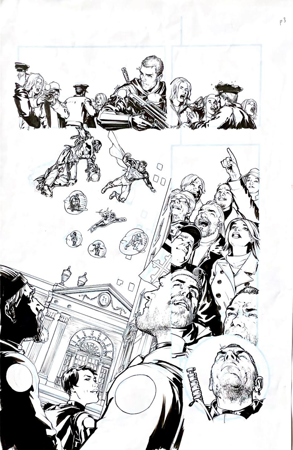 Gene Ha -Justice League - Issue # 7 Page # 3