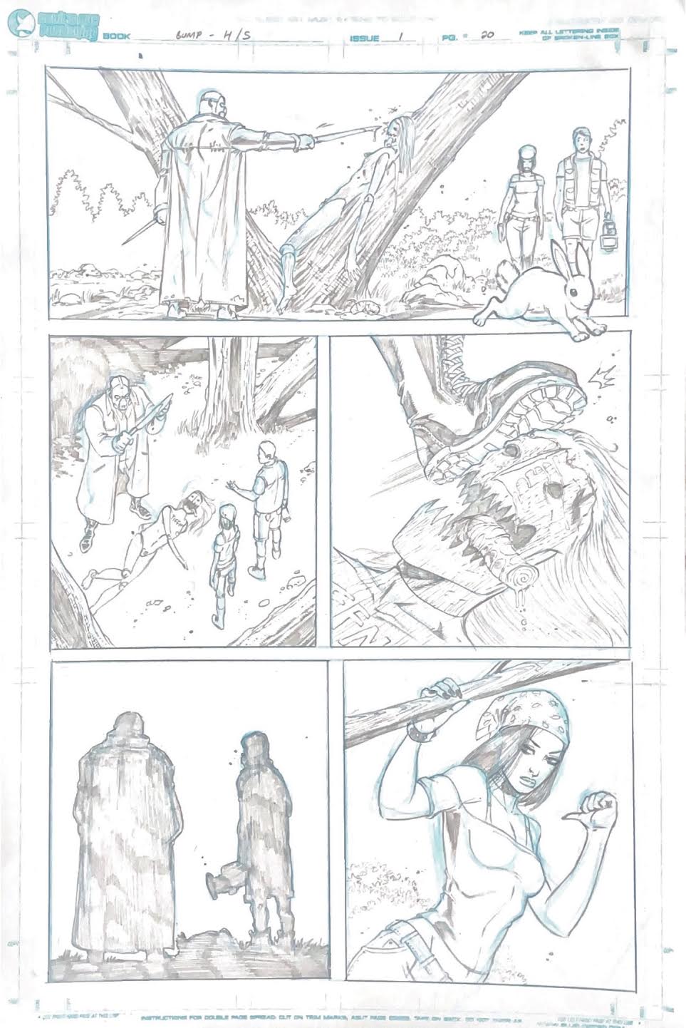 Tim Seeley - HACK / SLASH -Bump  Issue #1 Page 20