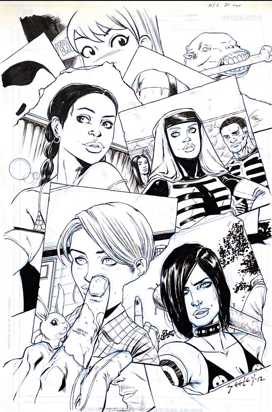 Tim Seeley - HACK / SLASH #21 A,NM, Serial Killer.