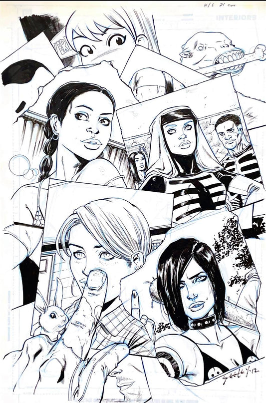 Tim Seeley - HACK / SLASH #21 A,NM, Serial Killer.