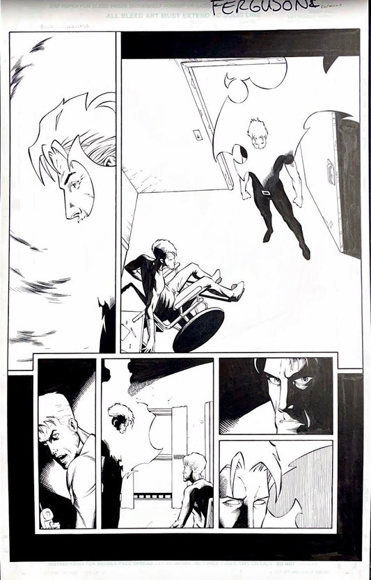Lee Ferguson: X- Men/ Chamber Issue #4 - Page 5 - Pencils by Lee Ferguson, inks by Norm Rapmund