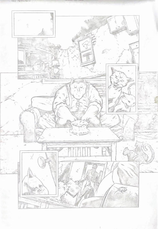 Lee Ferguson:  Batman 80 Page Giant 2010 comic - Joker: Page 1