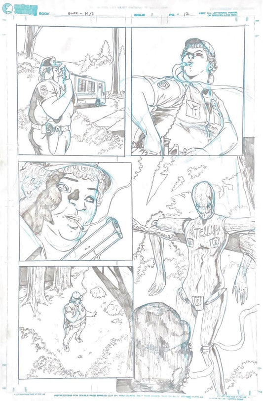 Tim Seeley - HACK / SLASH -Bump  Issue #1 Page 12