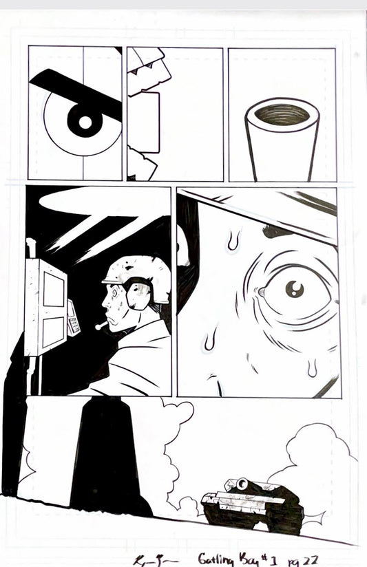 Raymar Brunson - GATLING BOY - Issue#1 Page#22