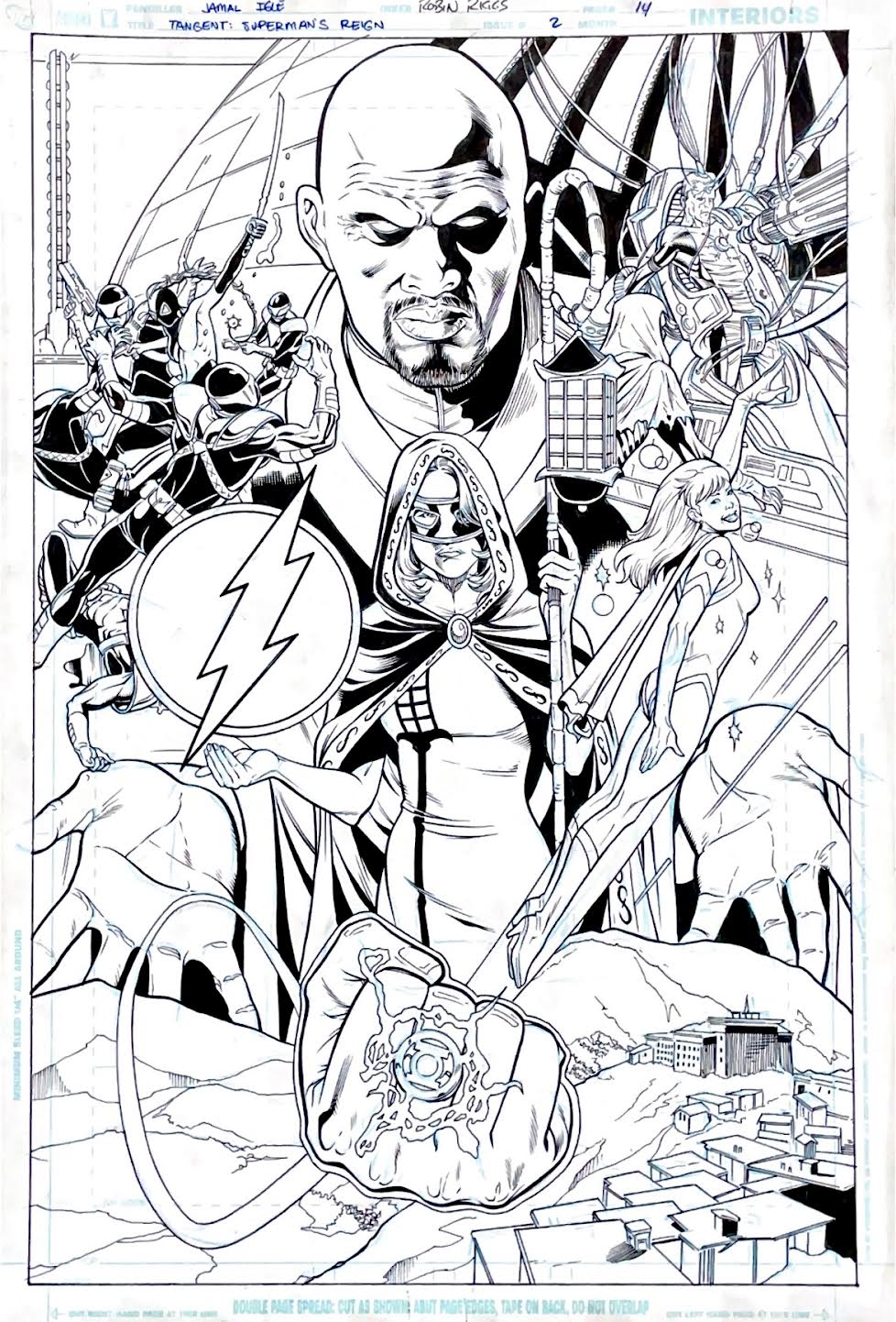 Jamal Igle- Tangent: Superman's Reign  - Issue 2 - Page 14
