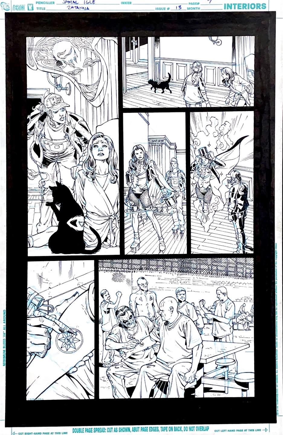 Jamal Igle- ZATANNA - Issue 13 -  Page 7