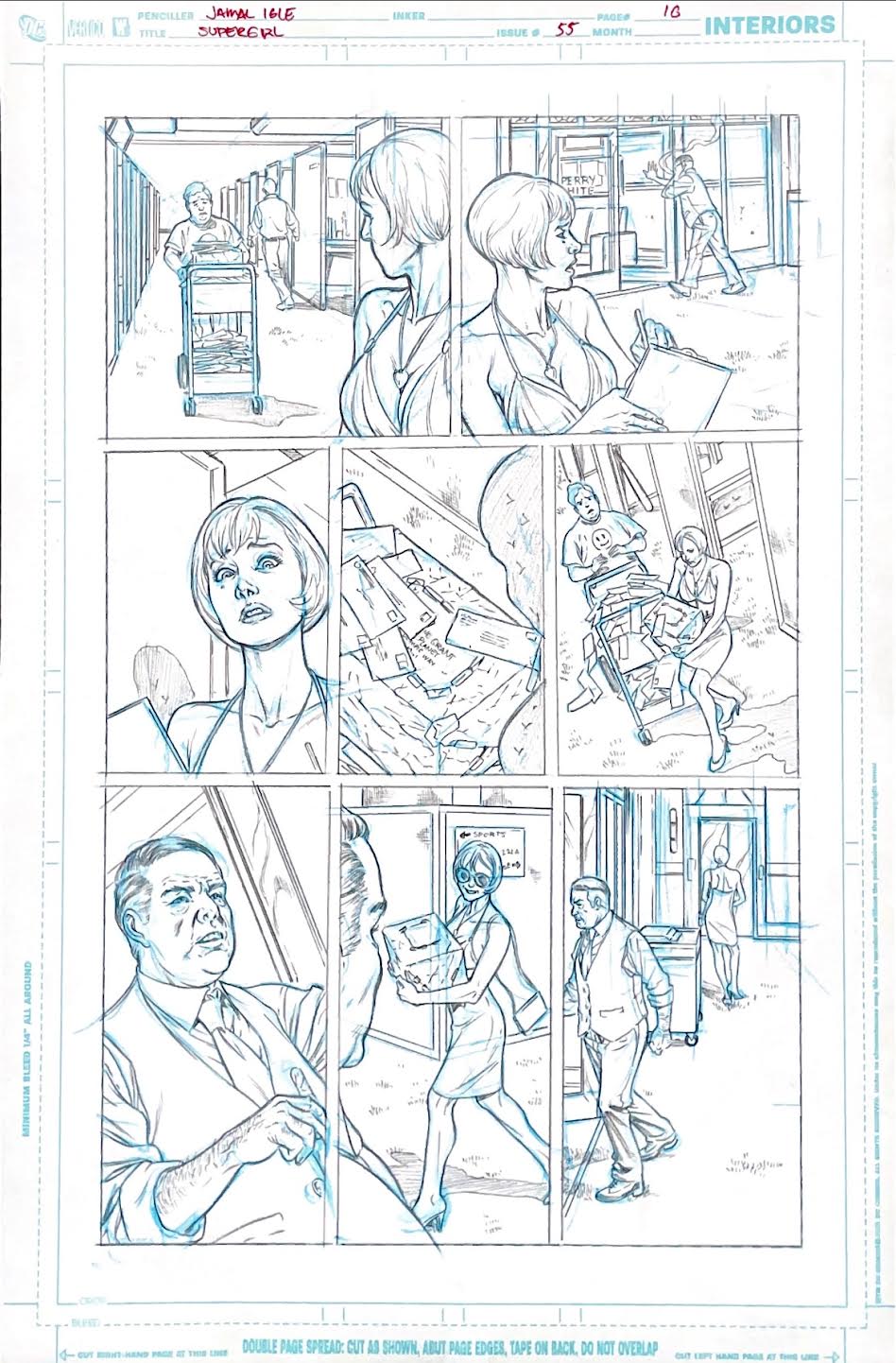 Jamal Igle- SUPERGIRL - Issue 55 - Page 10