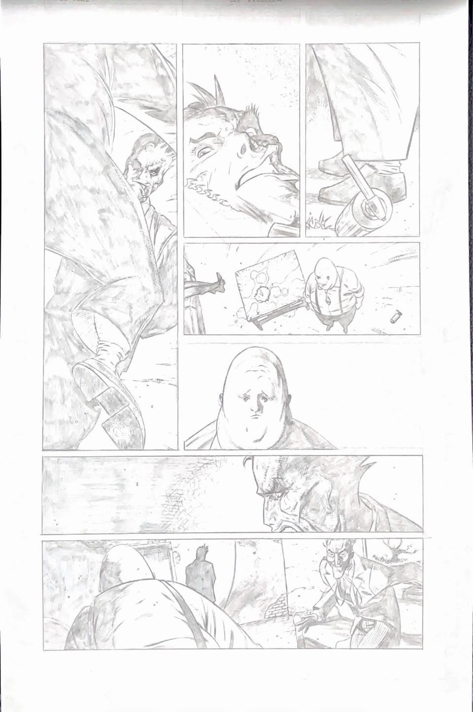 Lee Ferguson:  Batman 80 Page Giant 2010 comic - Joker: Page 7