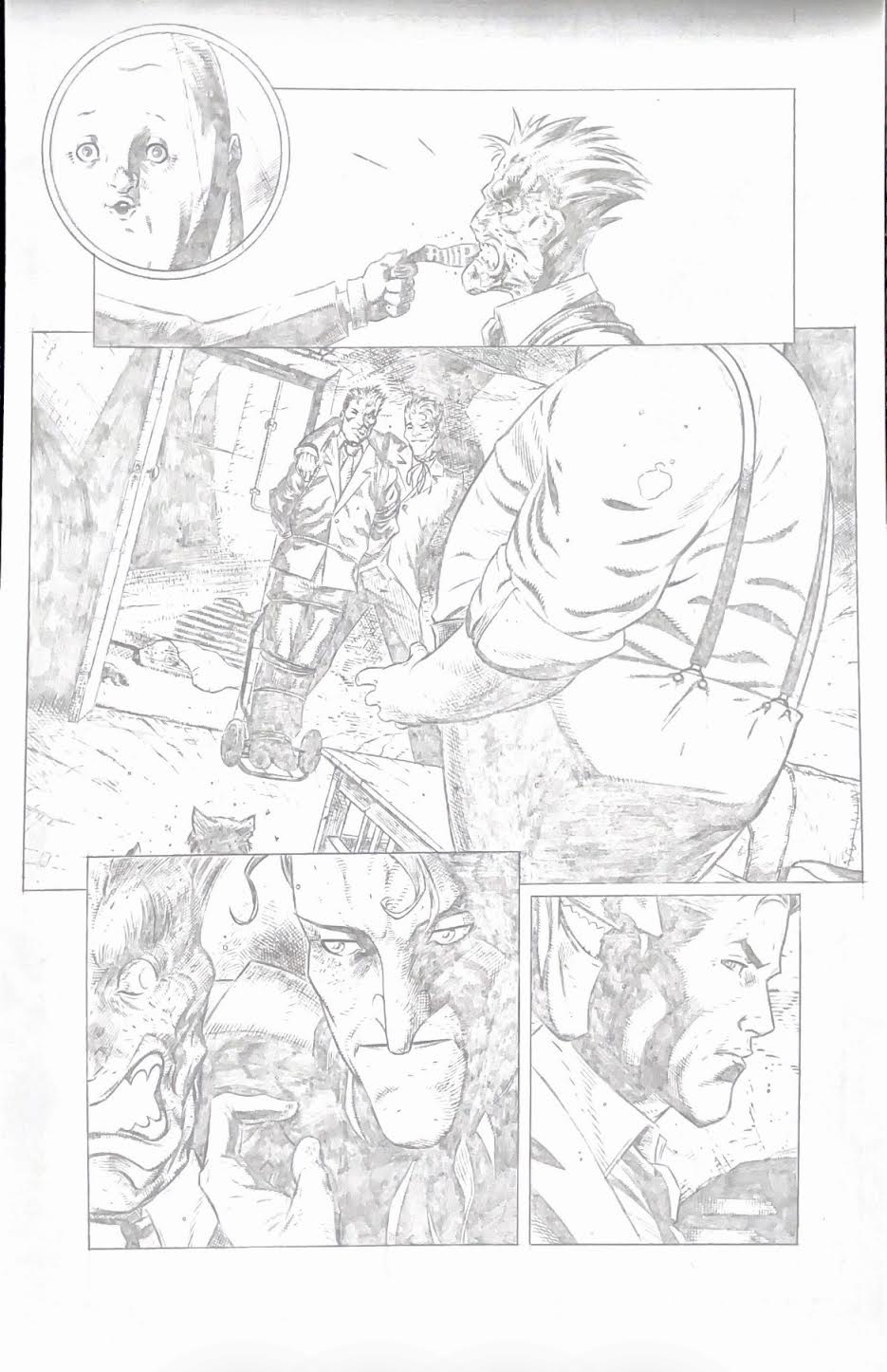 Lee Ferguson:  Batman 80 Page Giant 2010 comic - Joker: Page 3