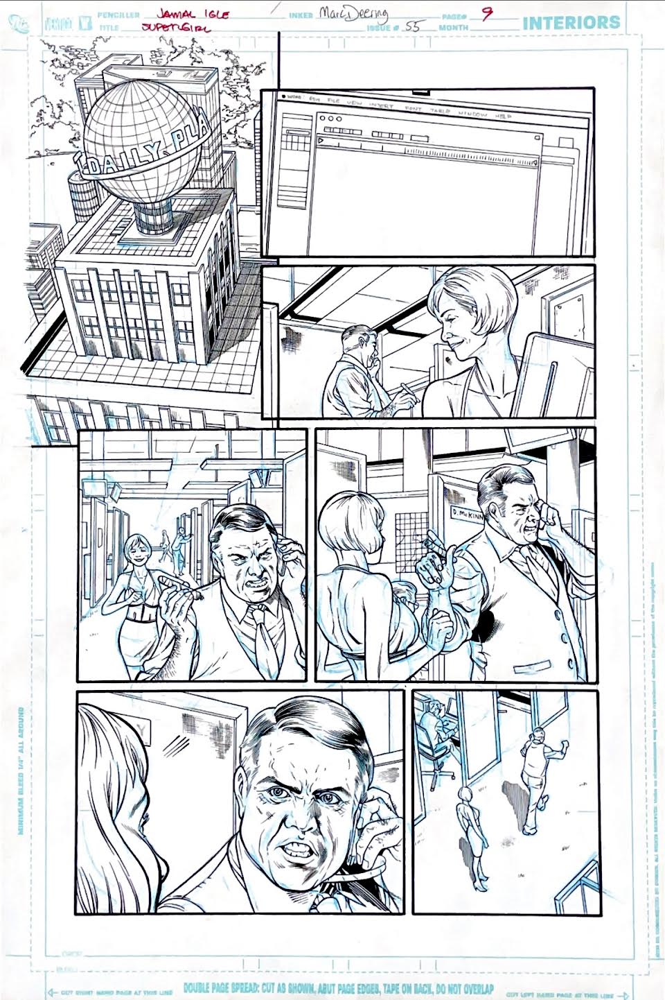 Jamal Igle- SUPERGIRL - Issue 55 - Page 9