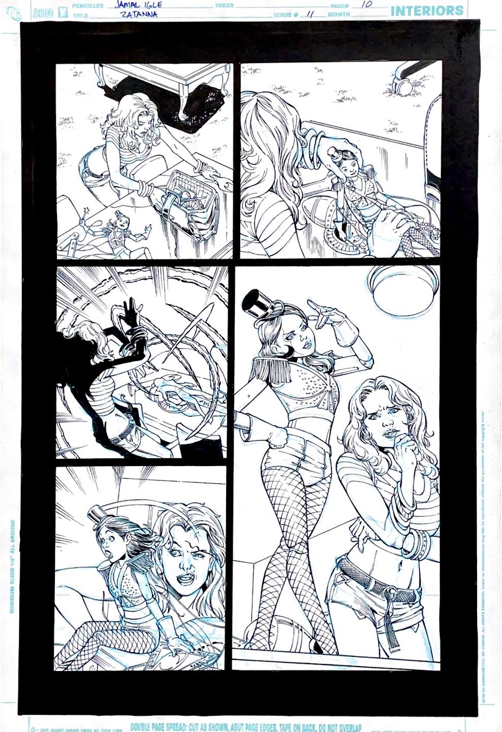 Jamal Igle- ZATANNA - Issue 11 -  Page  10