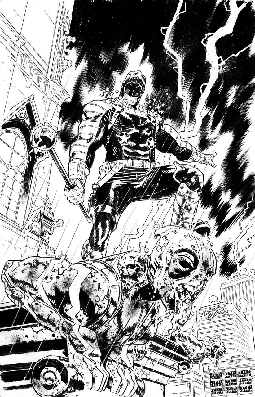 Scott Hepburn -DEADPOOL #10 Cover – Panel Punk Comics Originals