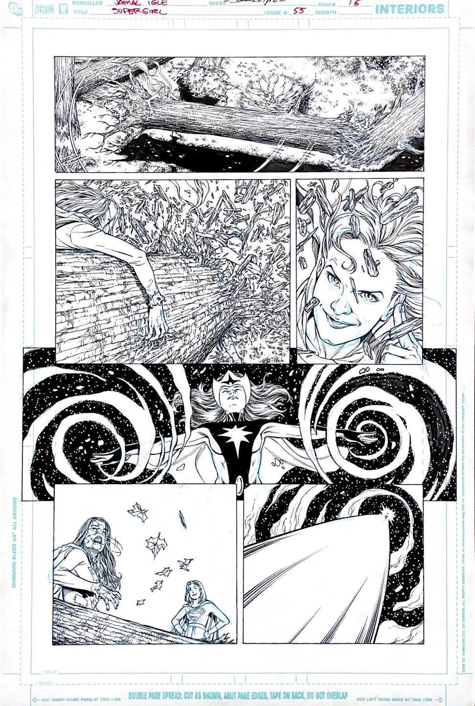 Jamal Igle- SUPERGIRL - Issue 55 - Page 15