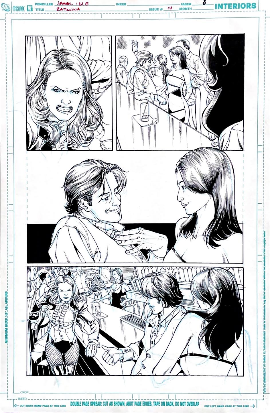 Jamal Igle- ZATANNA - Issue 14 -  Page 8