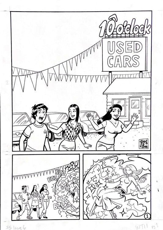Greg & Fake - Santos Sisters #6 - "WT11" Page 1