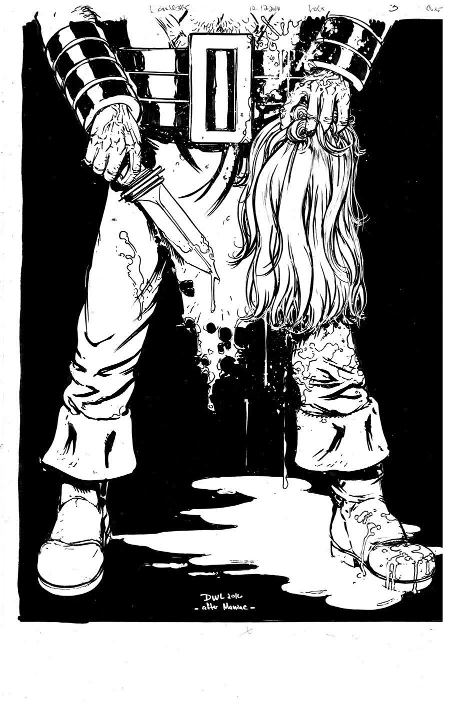 Daniel Leister-  Lord of Gore #3 Maniac- Cover