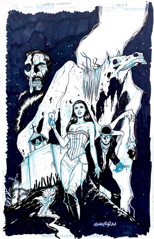 Tim Seeley - WEST OF SUNDOWN #4 COVER C