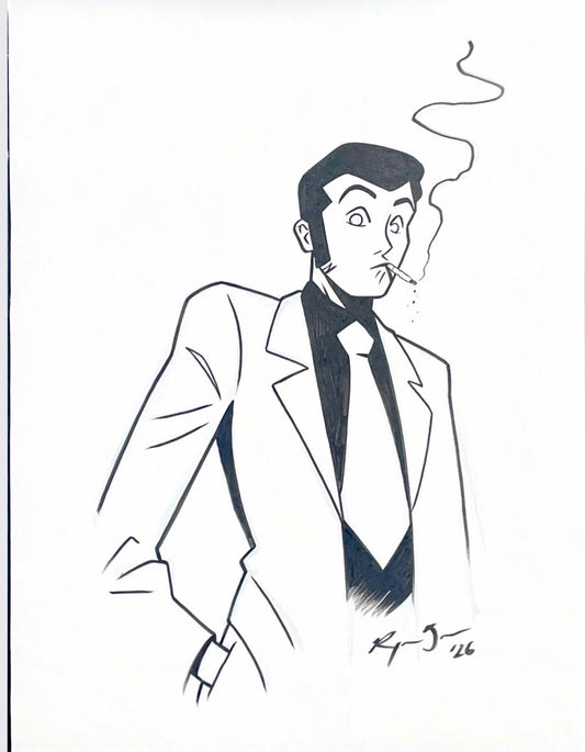 Raymar Brunson -Lypin the 3rd. Warmup Sketch