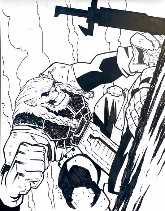 Raymar Brunson - Battle Beast - Pin-UP / Fan Art