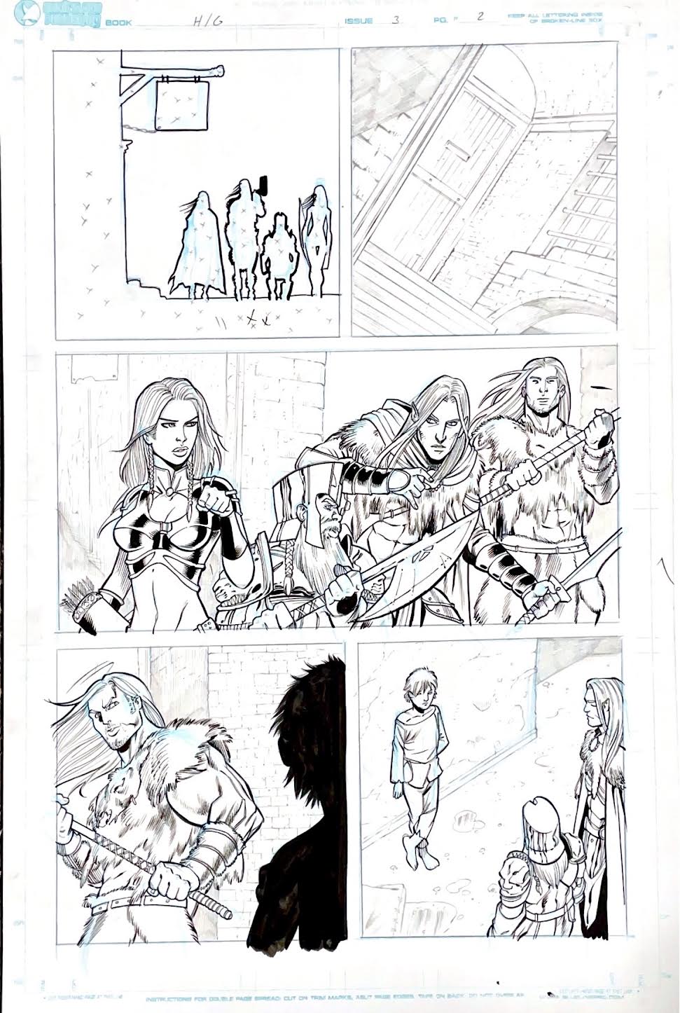 Tim Seeley - Forgotten Realms: The Halfling's Gem Issue 3 page #2 / Issue 2 Page# 23