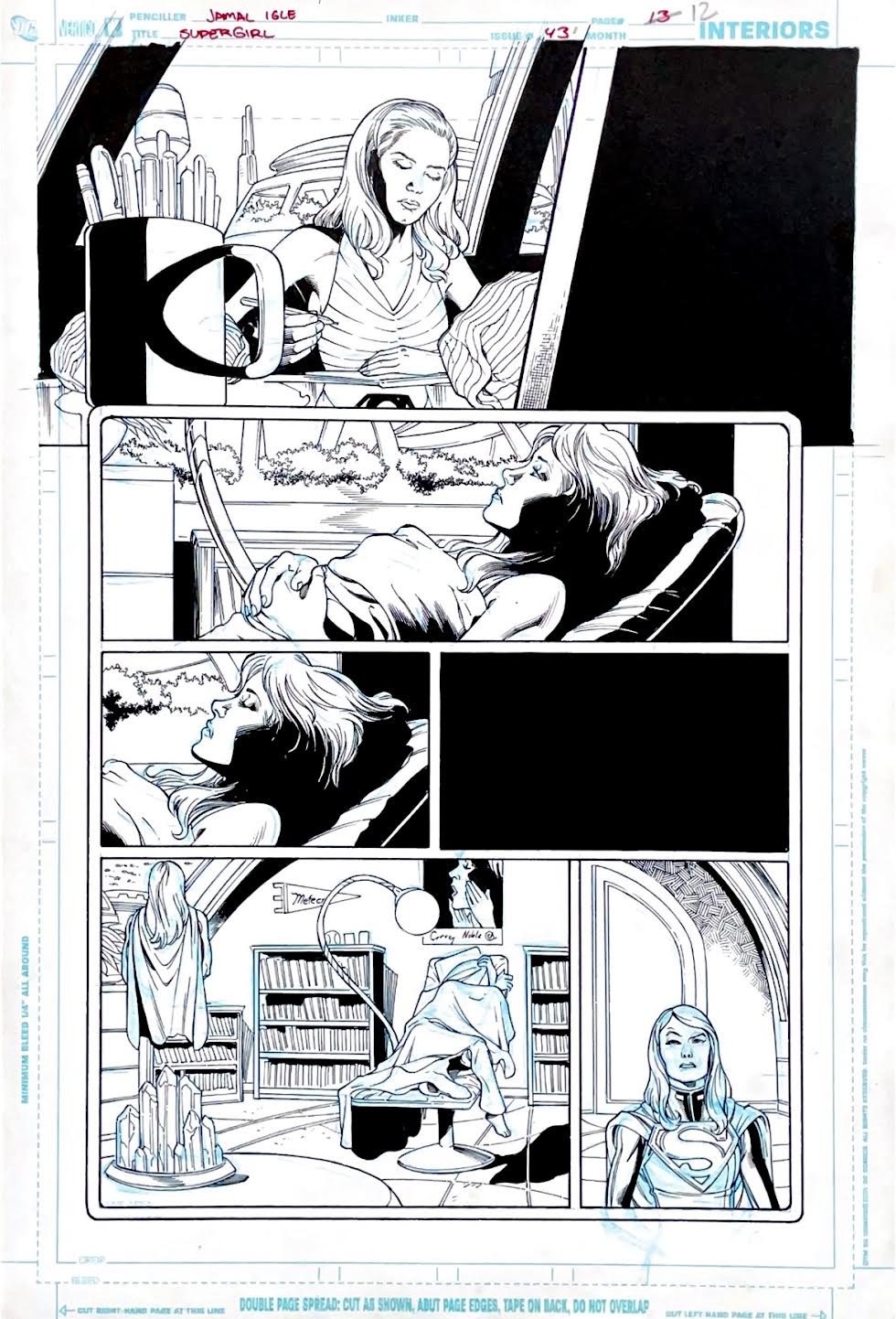 Jamal Igle- SUPERGIRL - Issue 43 - Page 12