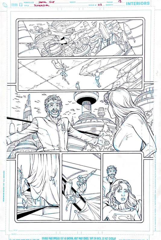 Jamal Igle- SUPERGIRL - Issue 43 - Page 13