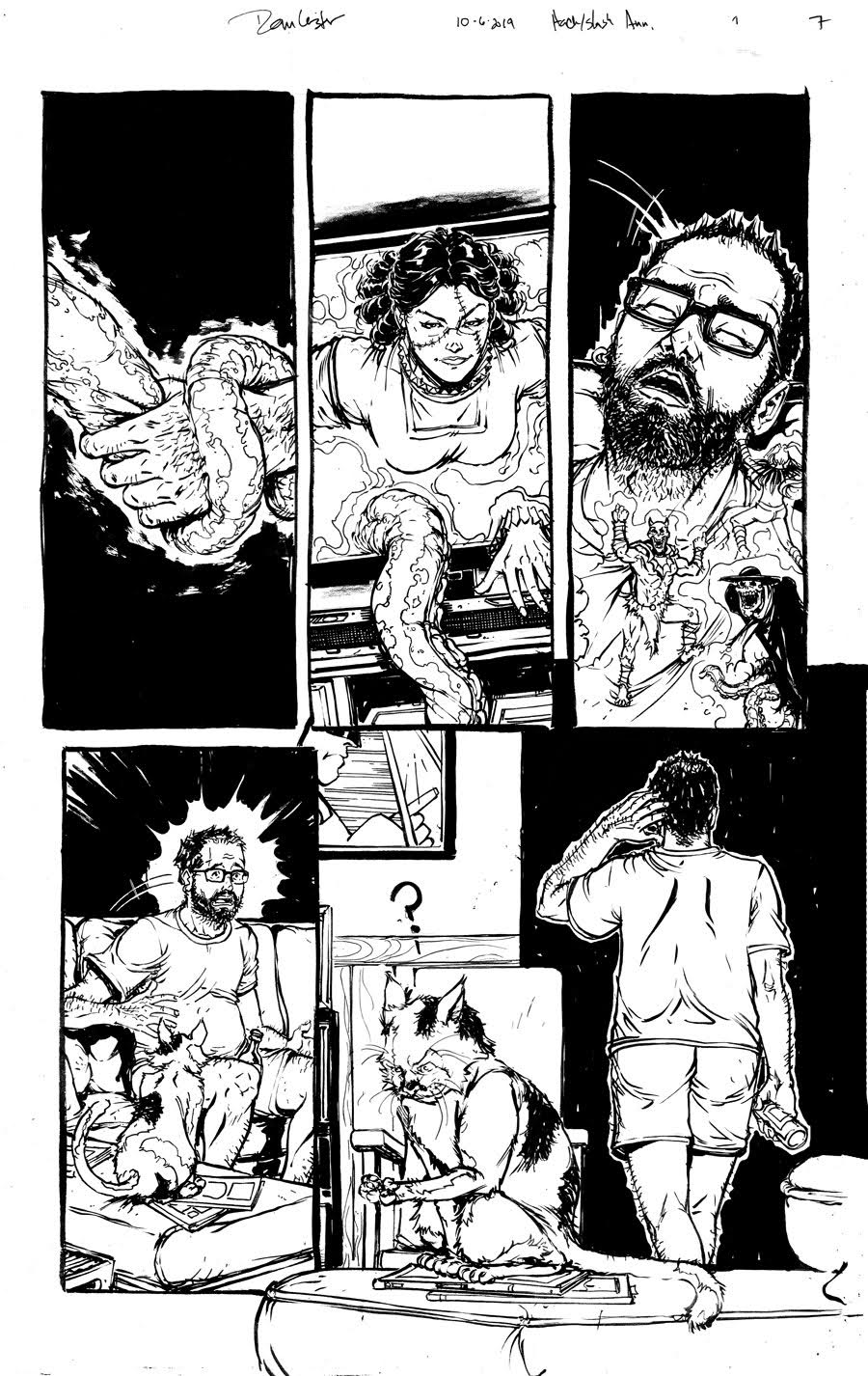 Daniel Leister - Hack/Slash- Issue- 15TH anniversary celebration. - Page 7