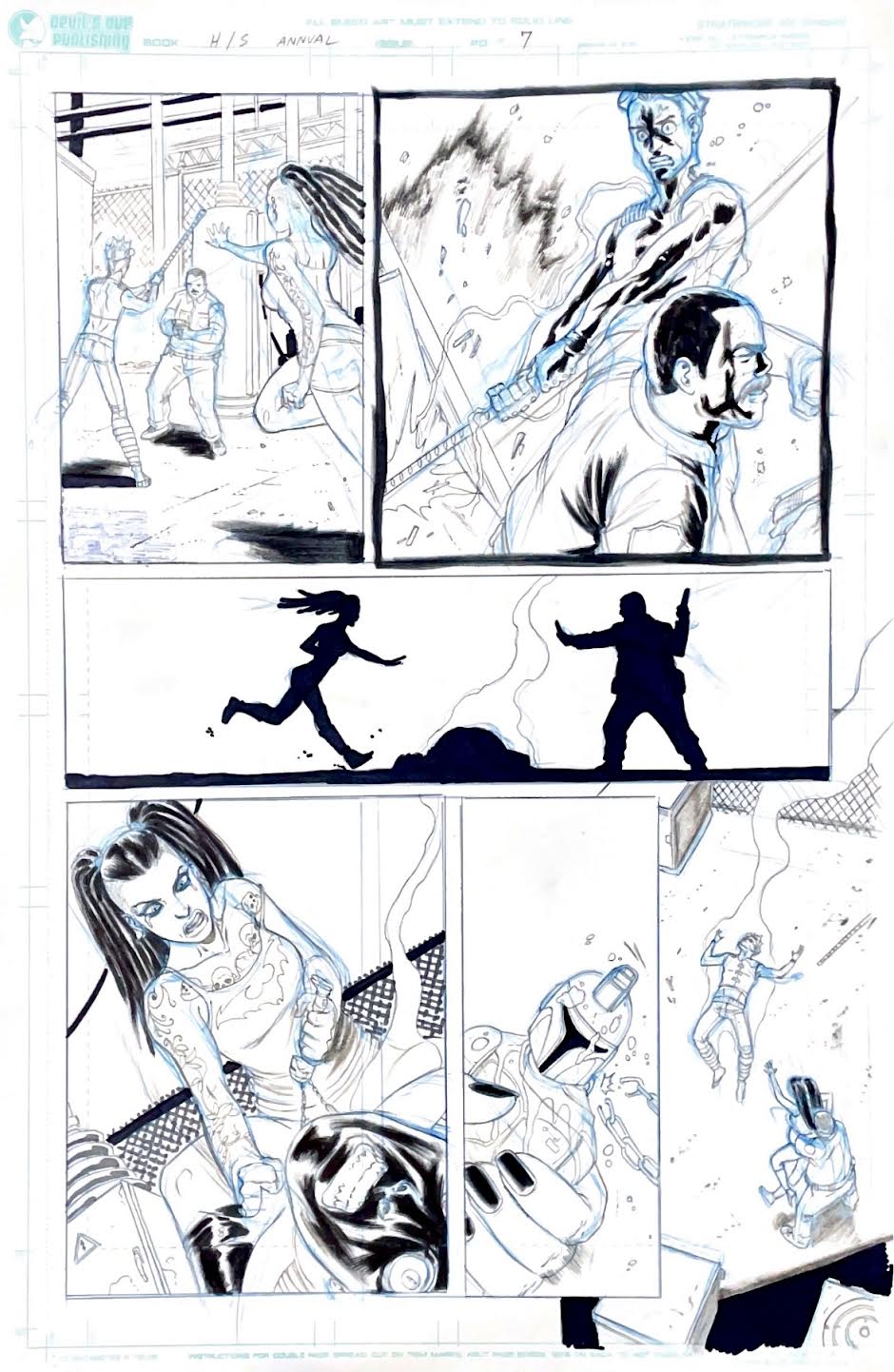 Tim Seeley - HACK / SLASH - Annual  Issue #1 Page # 7