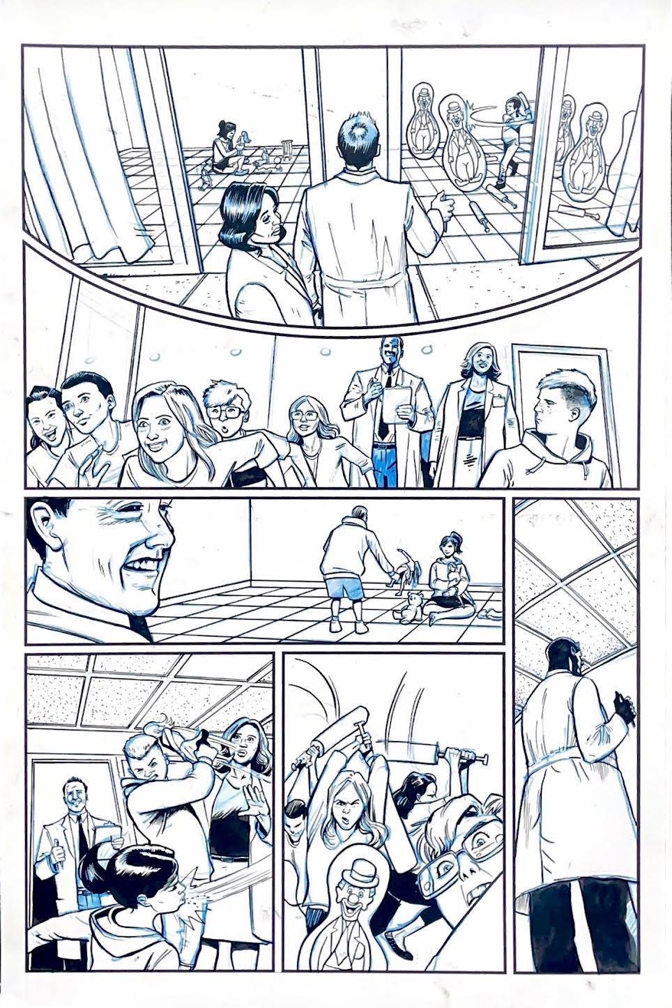 Dan Dougherty - Hack/ Slash Deluxe Edition volume #6 October Page-3