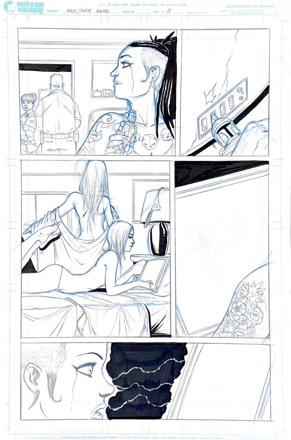 Tim Seeley - HACK / SLASH - Annual  Issue #1 Page #11