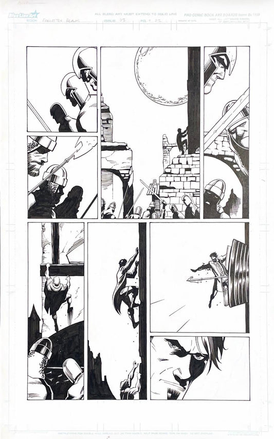 Lee Ferguson: The Forgotten Realms in "Dungeons & Dragons: Issue #2 - Page 2- Pencils by Lee Ferguson, inks by SAL BUSCEMA