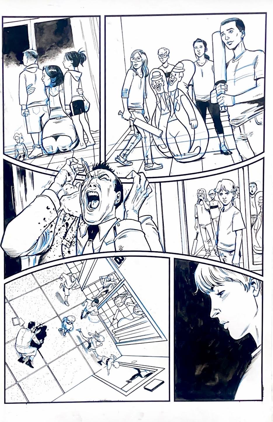 Dan Dougherty - Hack/ Slash Deluxe Edition volume #6 October Page-4