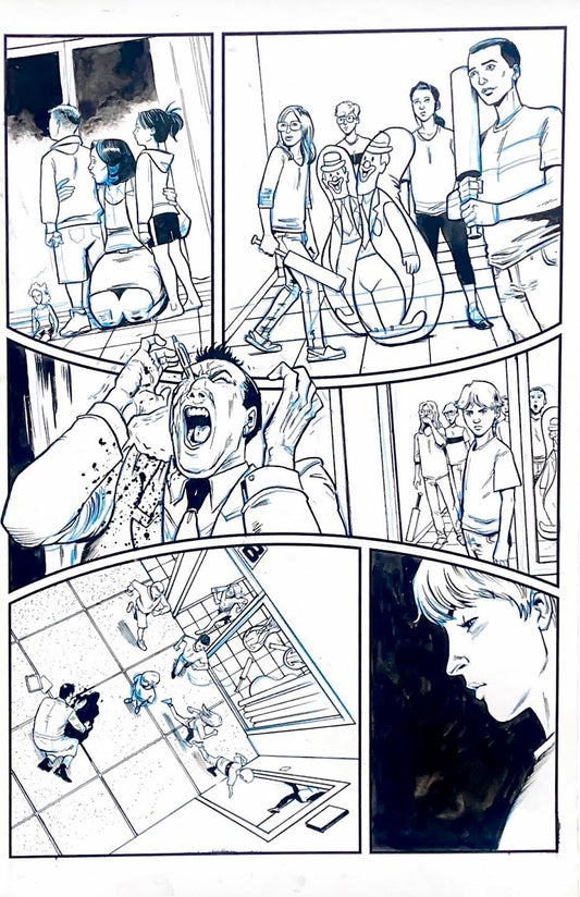 Dan Dougherty - Hack/ Slash Deluxe Edition volume #6 October Page-4
