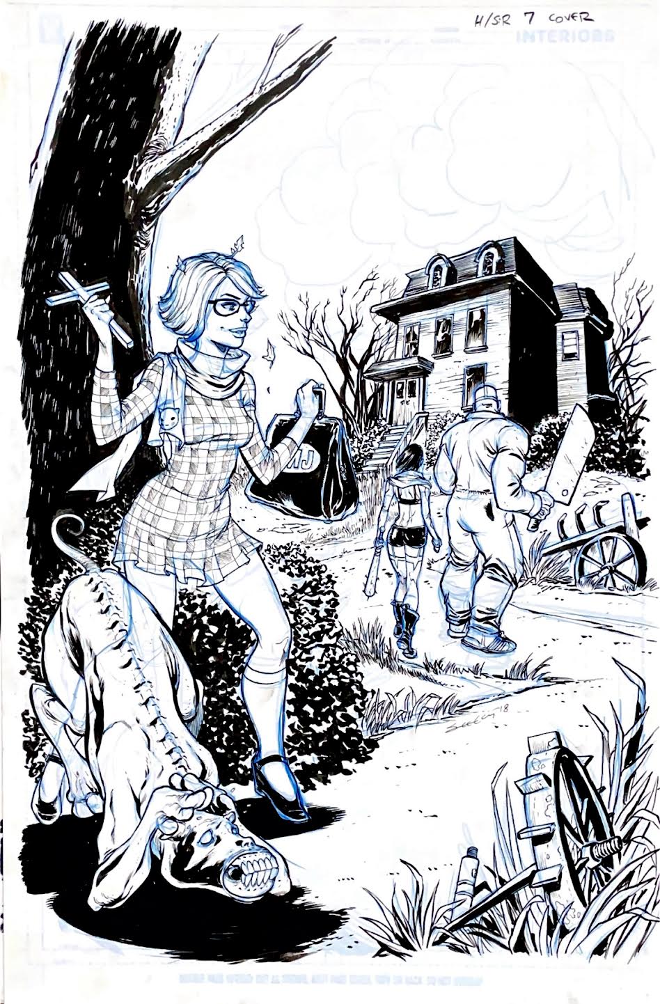 Tim Seeley - HACK SLASH # 7 Cover