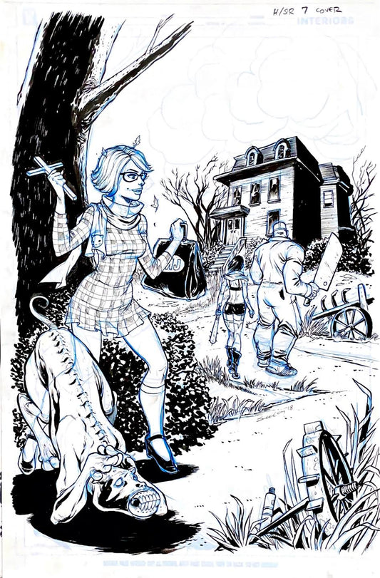 Tim Seeley - HACK SLASH # 7 Cover