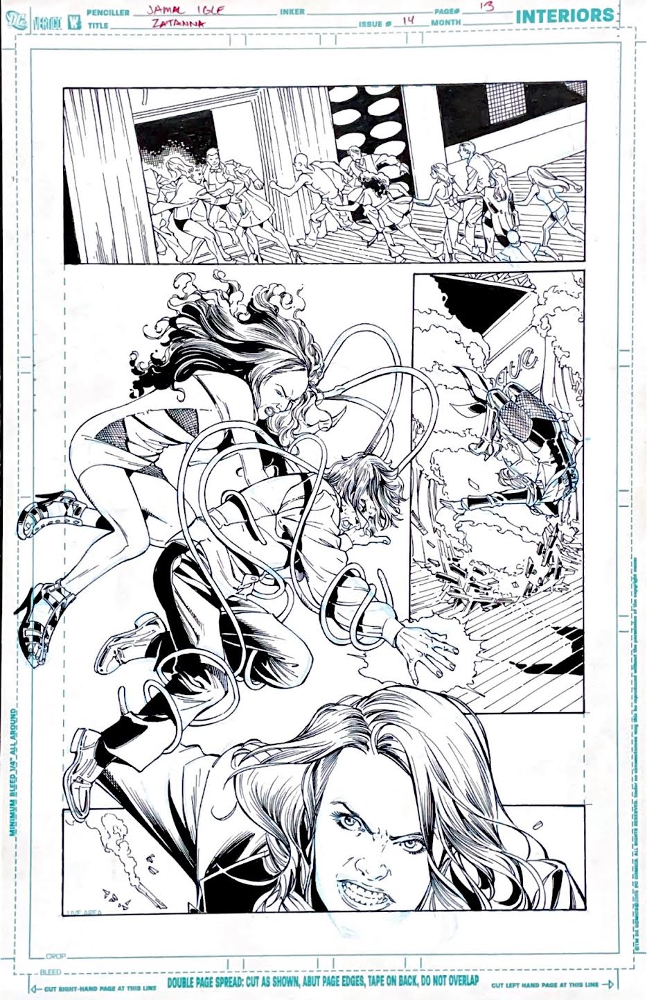 Jamal Igle- ZATANNA Issue 14 -  Page 13