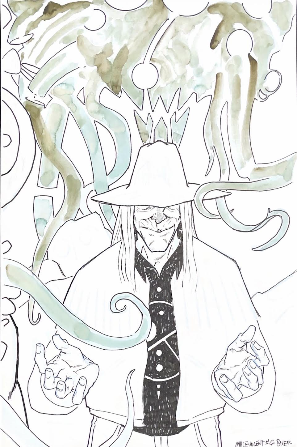 John Bivens: Malevolent #6 Cover
