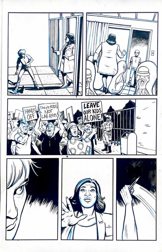 Dan Dougherty - Hack/ Slash Deluxe Edition volume #6 October Page-6