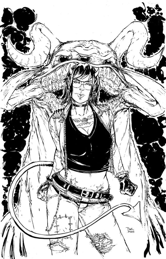 Daniel Leister-  Mercy Sparx: Daddy Issues #1 Cover