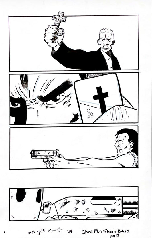 Raymar Brunson - Ghost Man: Flesh and Bullets- Issue #2 Page # 14