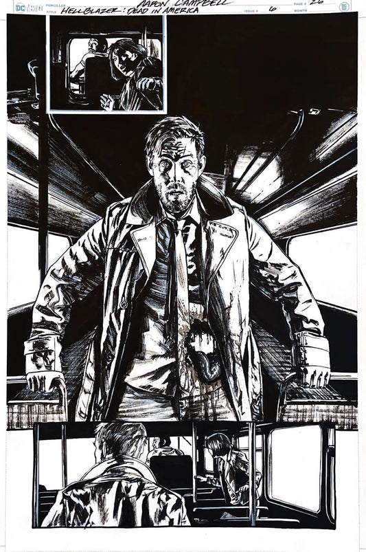 Aaron Campbell -  Hellblazer:  Dead in America Issue 6 -  Page #26