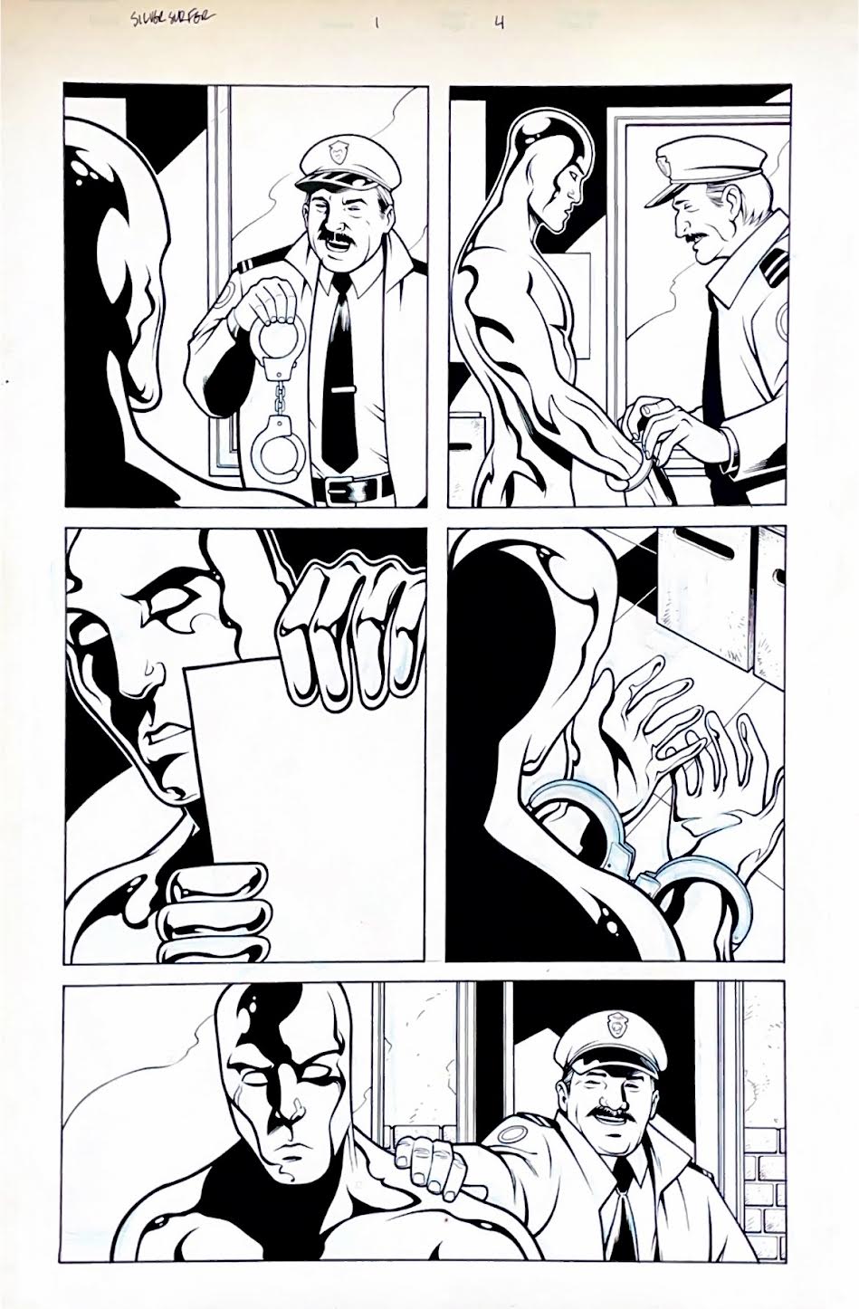 Mike Norton -  The Silver Surfer- Issue # 1-  Page #4
