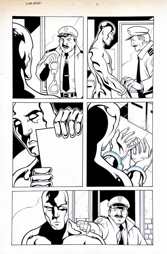 Mike Norton -  The Silver Surfer- Issue # 1-  Page #4