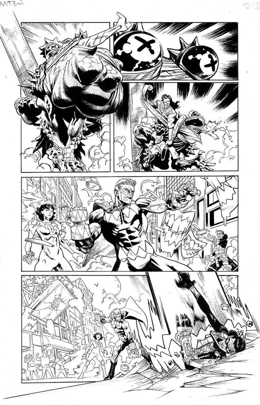 Scott Hepburn -   MINOR THREATS - Issue # 2 Page #13