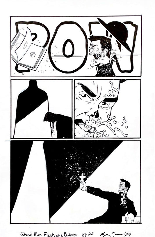 Raymar Brunson - Ghost Man: Flesh and Bullets- Issue #2 Page # 22