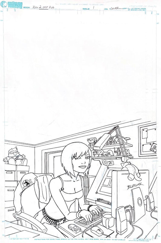 Josh Blaylock - Misplaced- How  to self publish comics. Cover