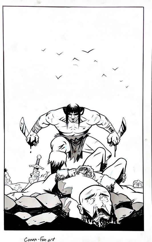 Raymar Brunson - CONAN - FAN ART.