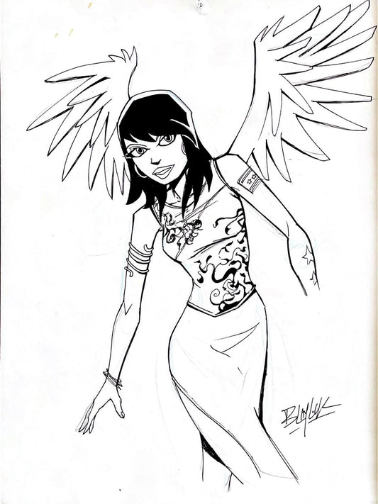 Josh Blaylock -Mercy Sparx concept art